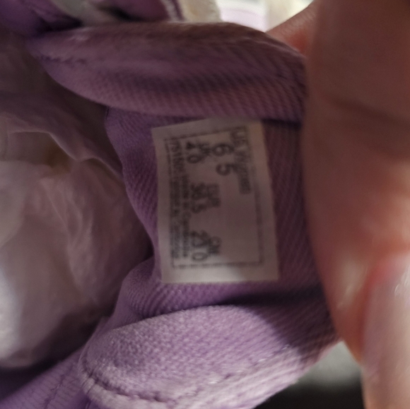 Vans Old Skool Sneakers Women’s 6.5 Purple Canvas Low Top Skate Shoes - Picture 5 of 5